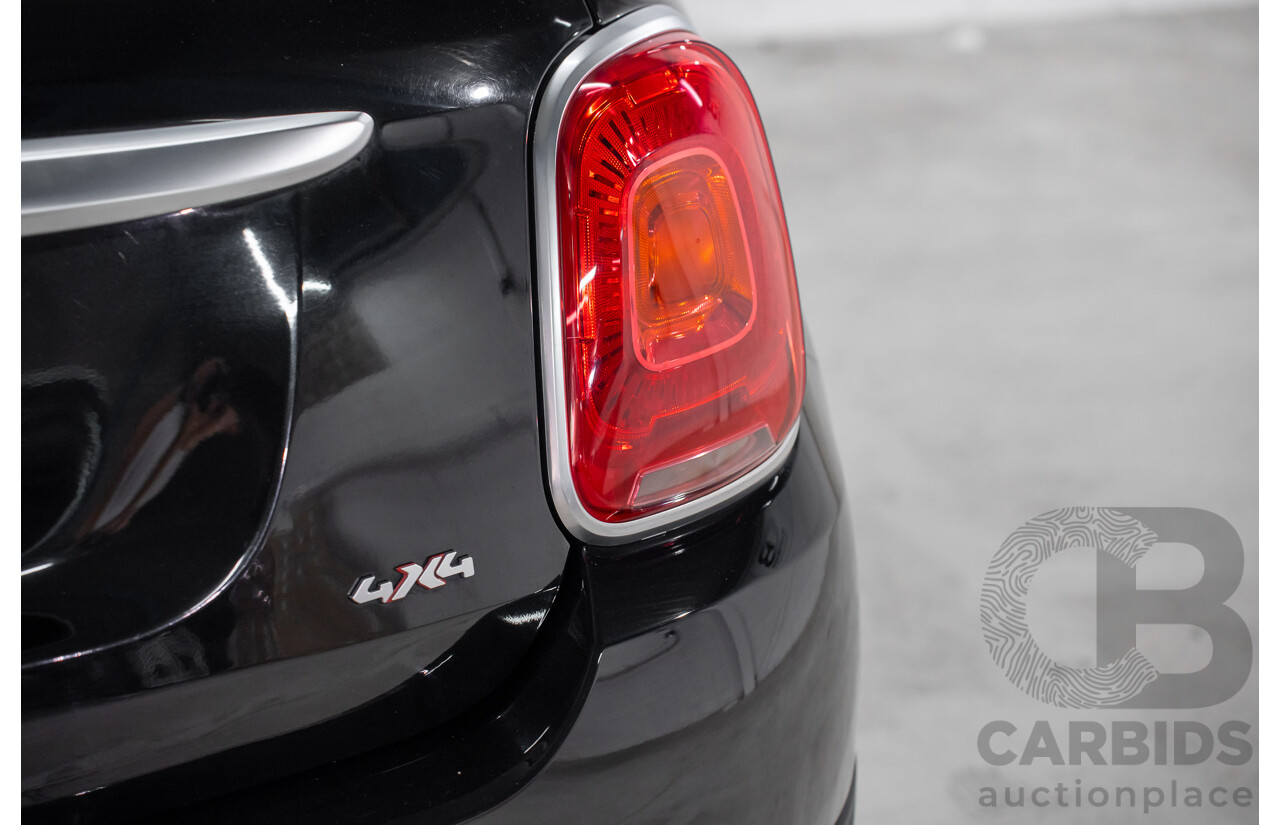 11/2017 Fiat 500X Cross Plus (AWD) 4d Wagon Solid Black Turbo 1.4L