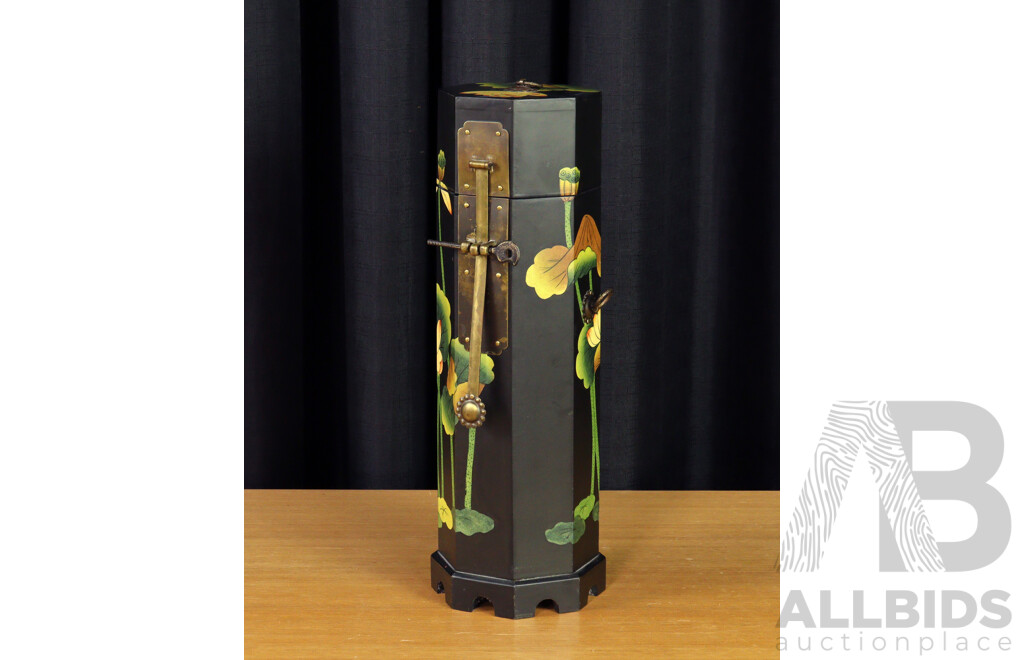 Asian Style Octagonal Storage Tower