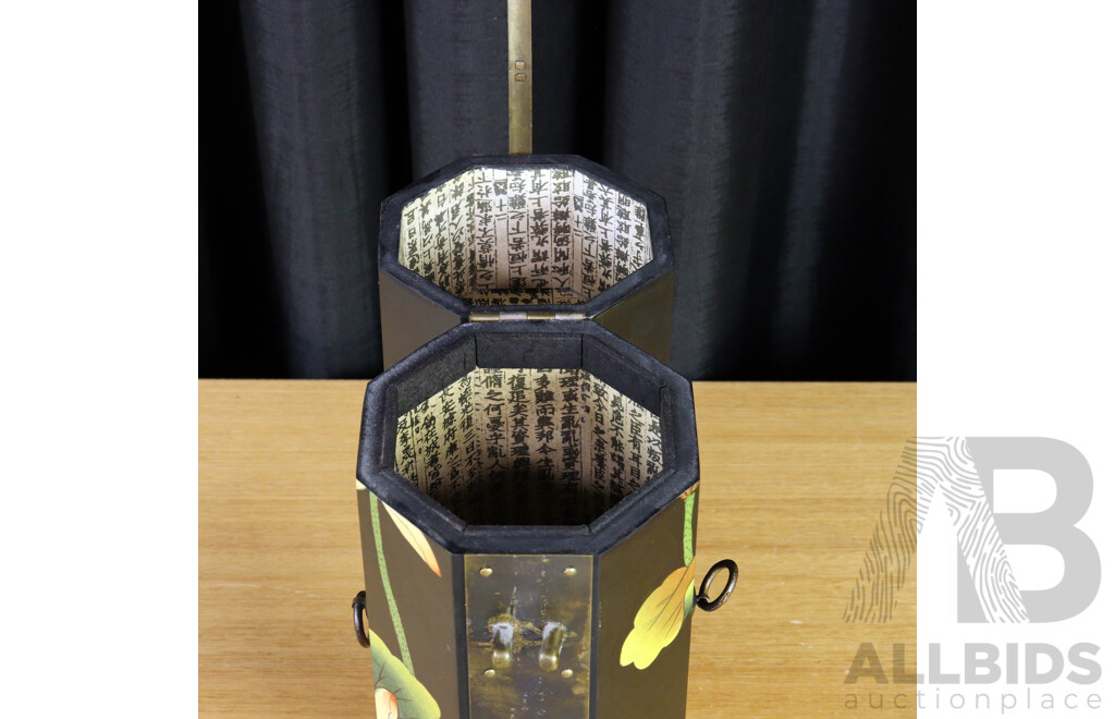 Asian Style Octagonal Storage Tower