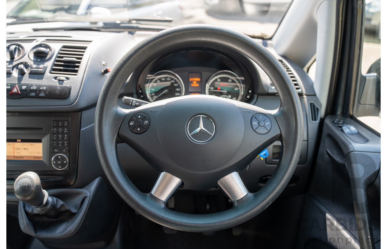5/2014 Mercedes-Benz Vito 113cdi (LWB) MY14 4d Van Arctic White Turbo Diesel 2.1L
