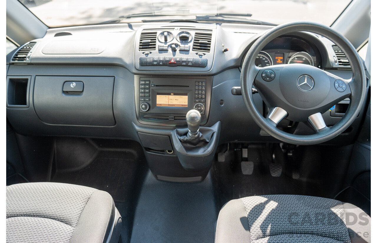 5/2014 Mercedes-Benz Vito 113cdi (LWB) MY14 4d Van Arctic White Turbo Diesel 2.1L