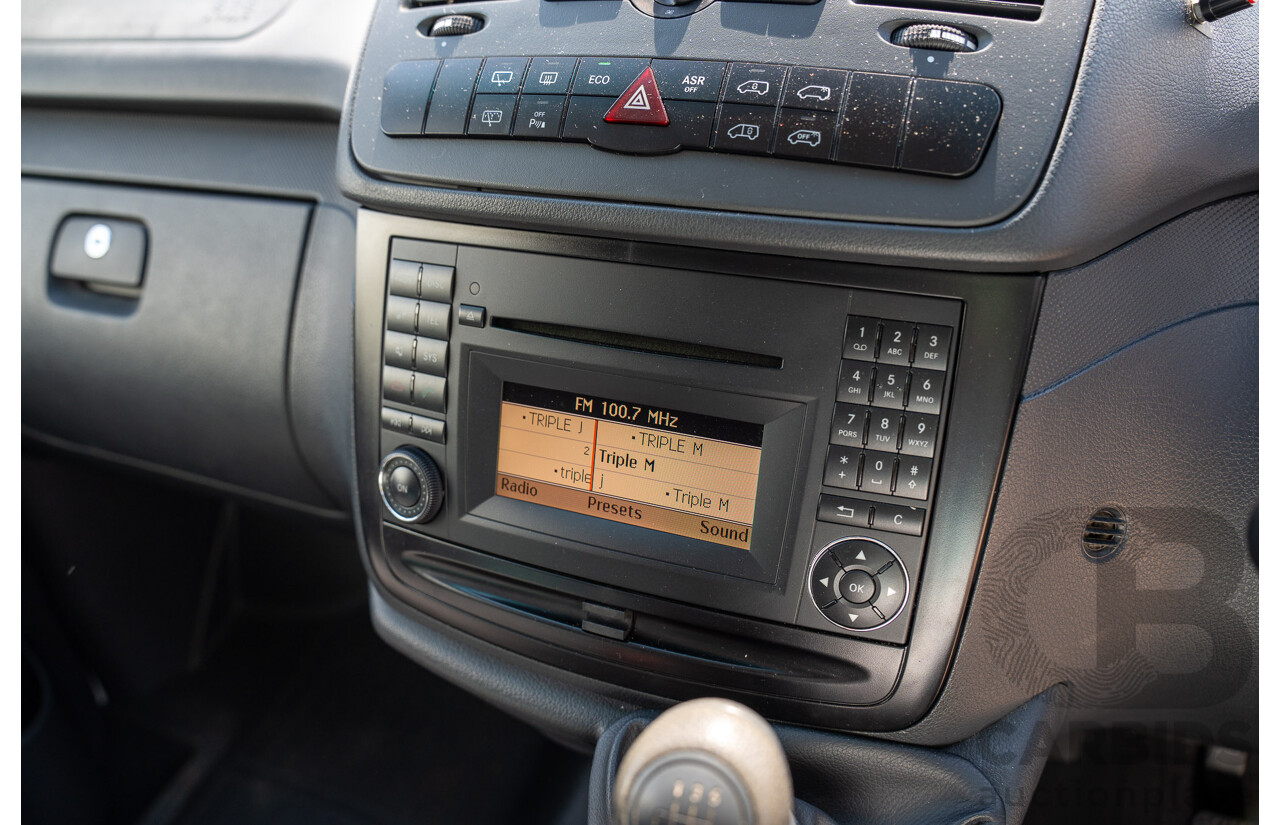 5/2014 Mercedes-Benz Vito 113cdi (LWB) MY14 4d Van Arctic White Turbo Diesel 2.1L