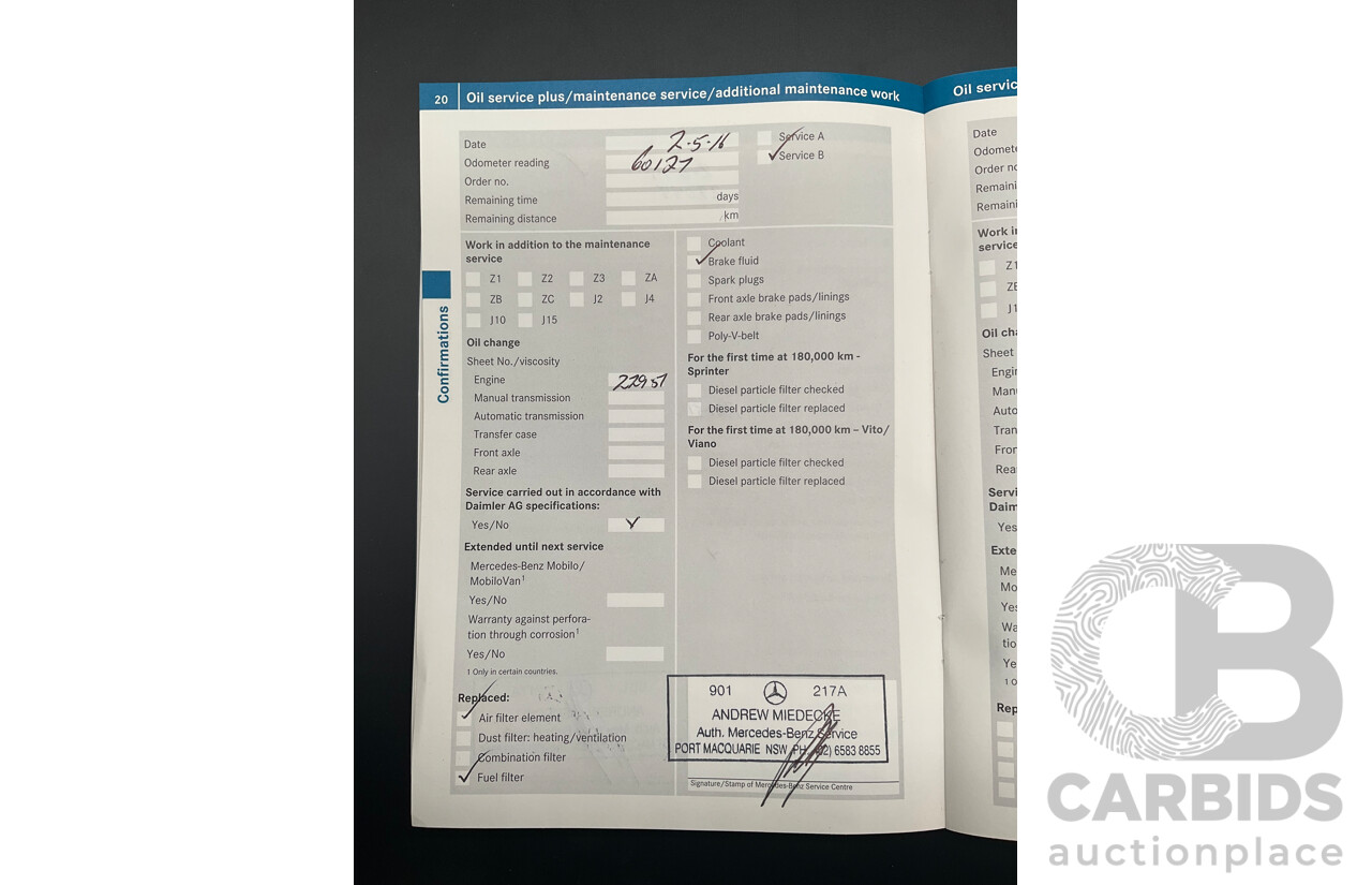 5/2014 Mercedes-Benz Vito 113cdi (LWB) MY14 4d Van Arctic White Turbo Diesel 2.1L