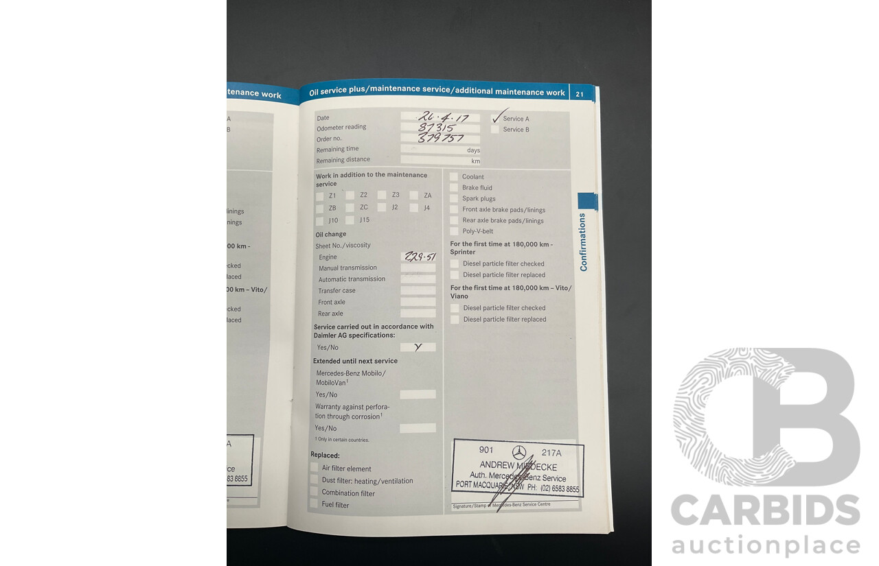 5/2014 Mercedes-Benz Vito 113cdi (LWB) MY14 4d Van Arctic White Turbo Diesel 2.1L