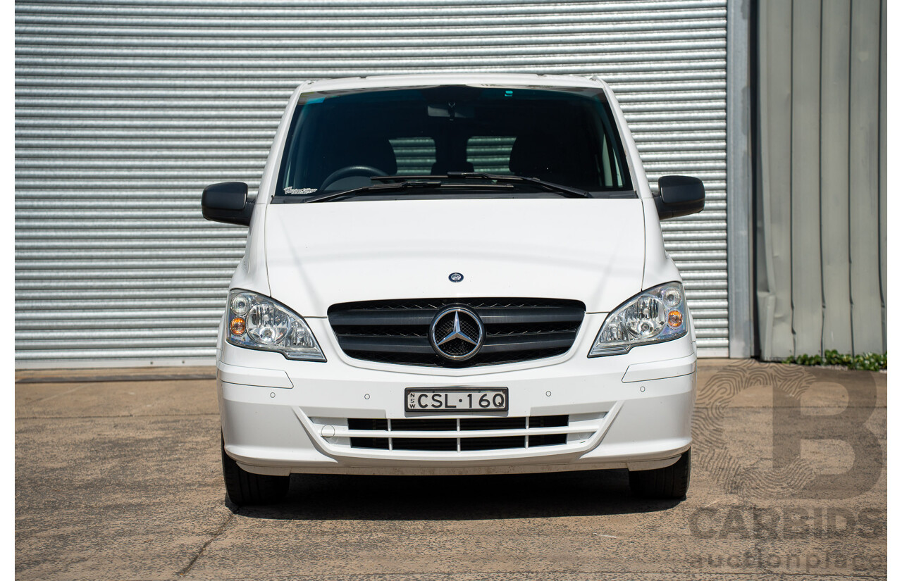 5/2014 Mercedes-Benz Vito 113cdi (LWB) MY14 4d Van Arctic White Turbo Diesel 2.1L