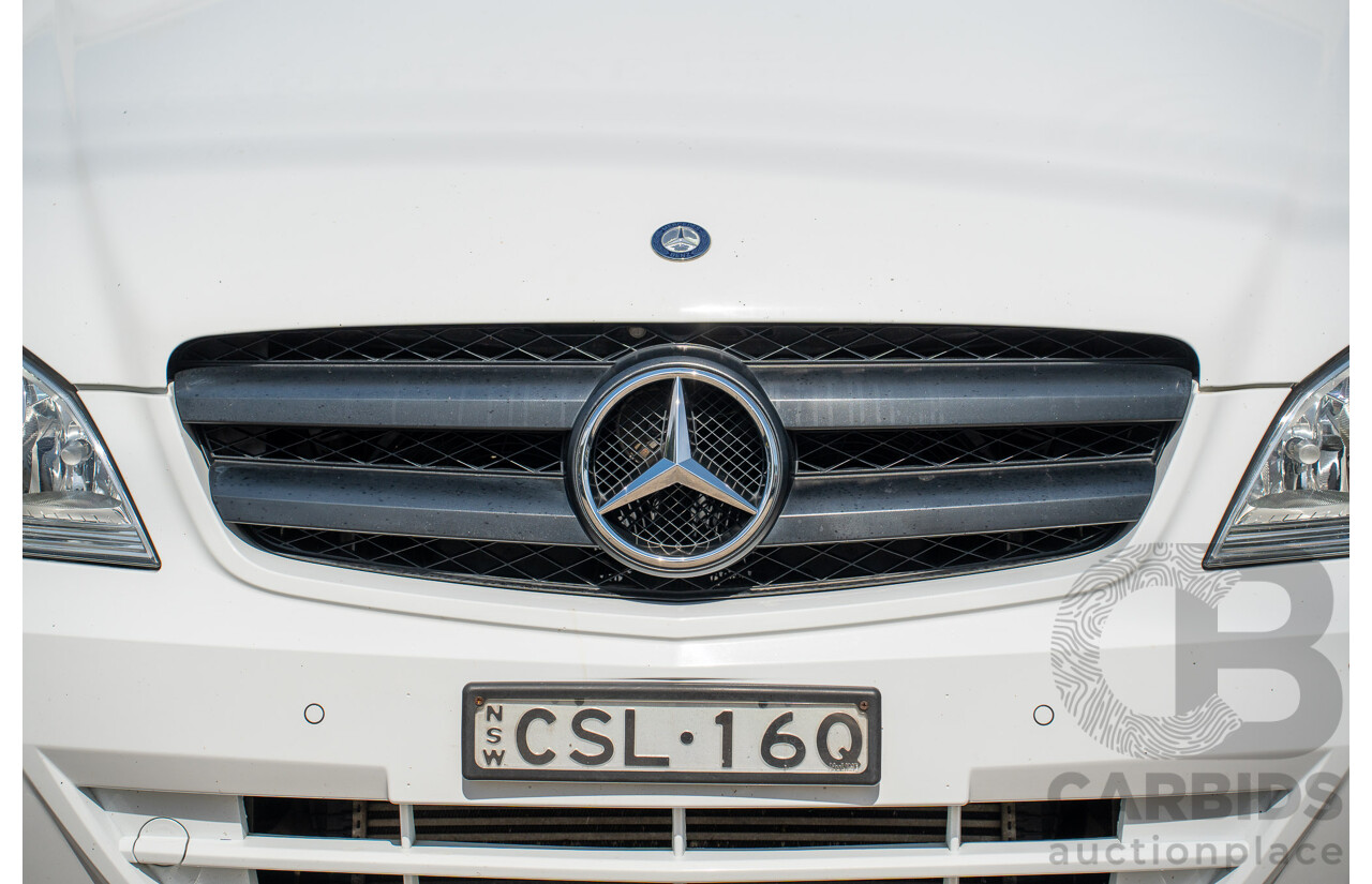 5/2014 Mercedes-Benz Vito 113cdi (LWB) MY14 4d Van Arctic White Turbo Diesel 2.1L