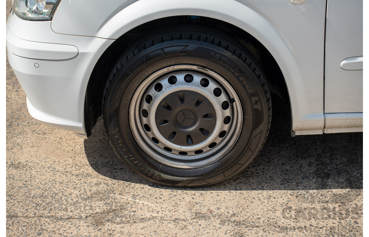 5/2014 Mercedes-Benz Vito 113cdi (LWB) MY14 4d Van Arctic White Turbo Diesel 2.1L