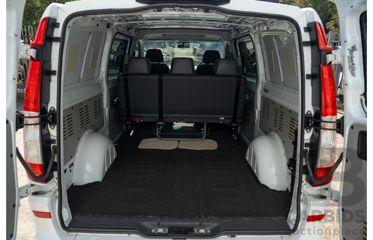 5/2014 Mercedes-Benz Vito 113cdi (LWB) MY14 4d Van Arctic White Turbo Diesel 2.1L