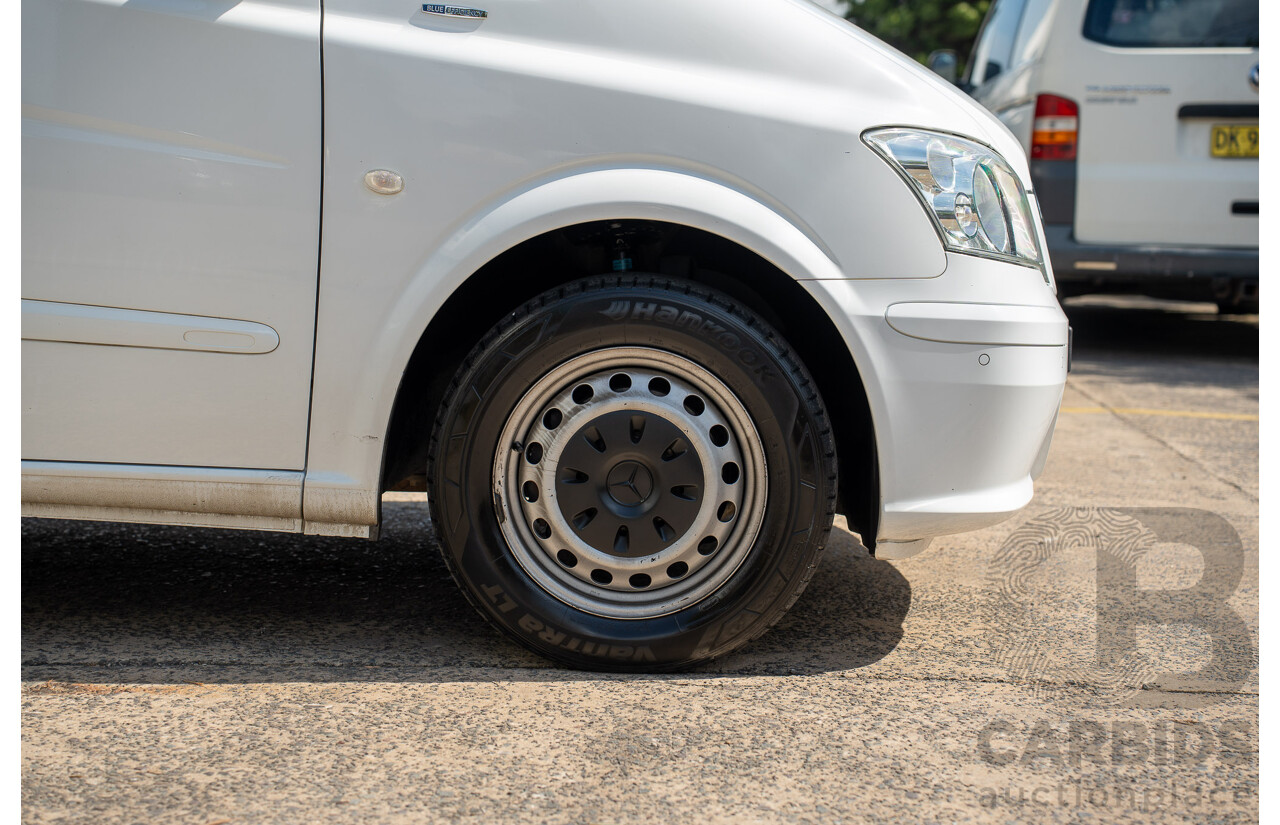 5/2014 Mercedes-Benz Vito 113cdi (LWB) MY14 4d Van Arctic White Turbo Diesel 2.1L