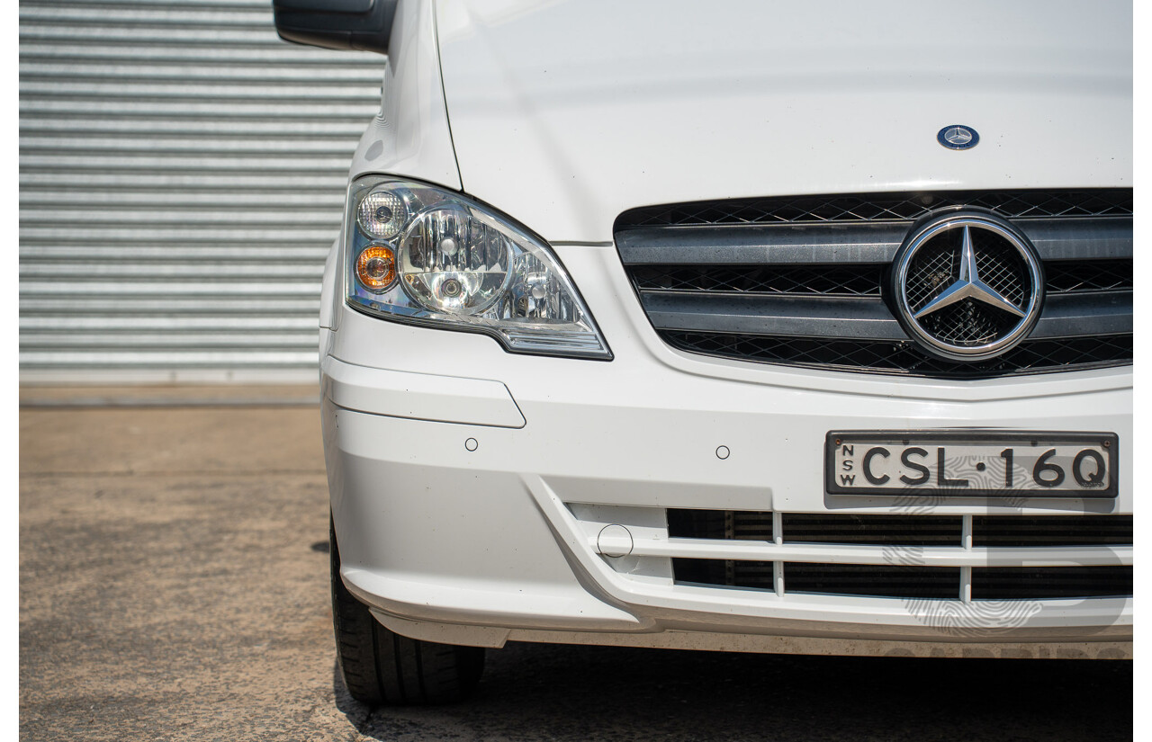 5/2014 Mercedes-Benz Vito 113cdi (LWB) MY14 4d Van Arctic White Turbo Diesel 2.1L