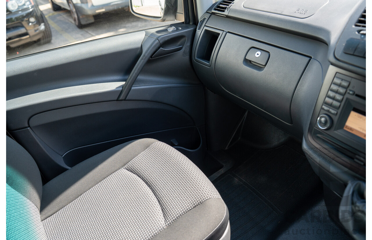 5/2014 Mercedes-Benz Vito 113cdi (LWB) MY14 4d Van Arctic White Turbo Diesel 2.1L