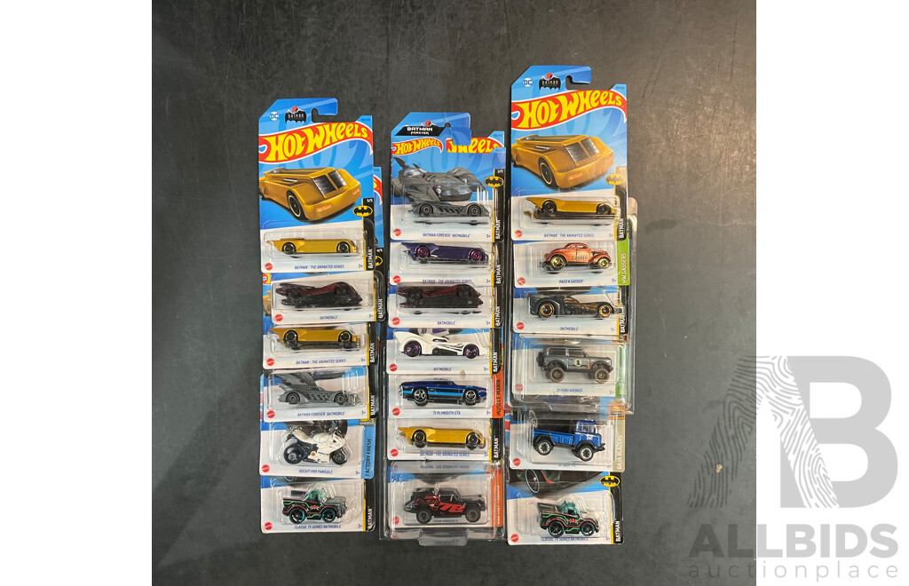 Collection of Boxed Hot Wheels - Lot of 19
