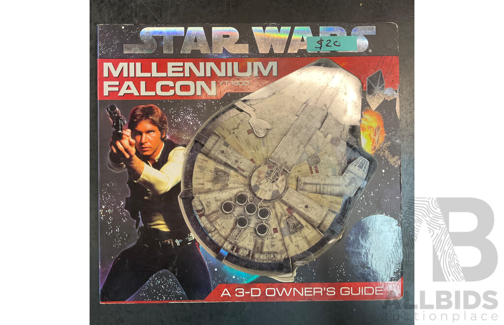 Assorted STAR WARS Collectible Cards & Books & Puzzle & More
