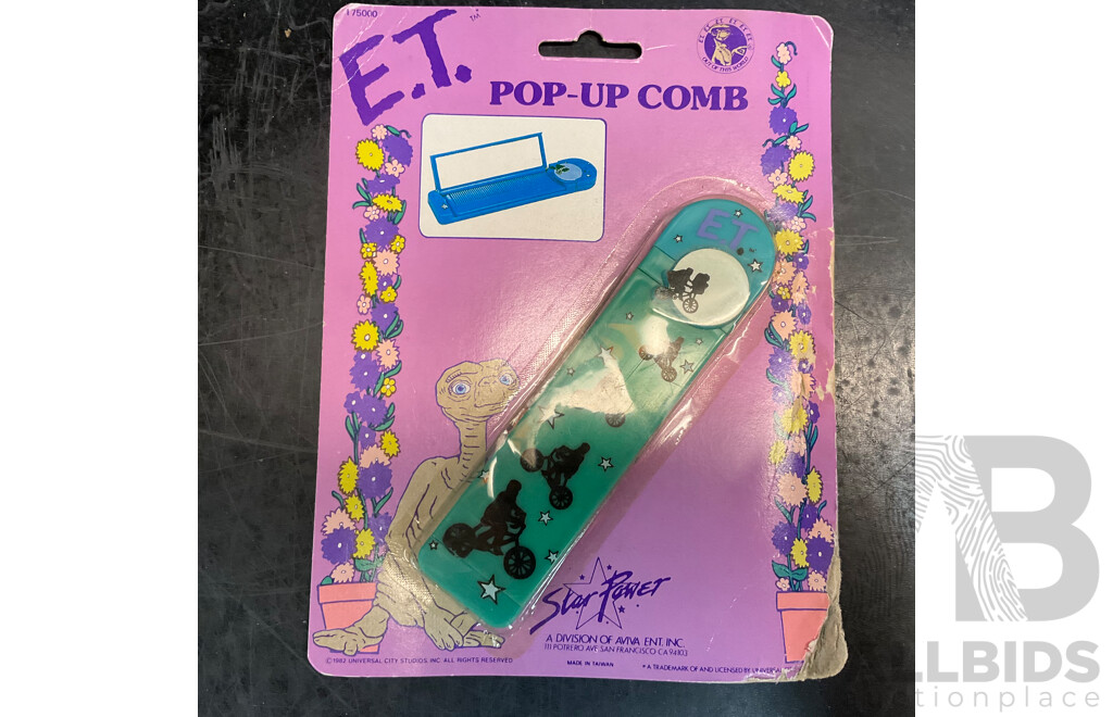 Star Wars Jabba the Hutt's Hookah Pipe 1983 Authentic Kenner Accessory Pack & ET, Sitich, Disney Haunted Mansion Pins & More