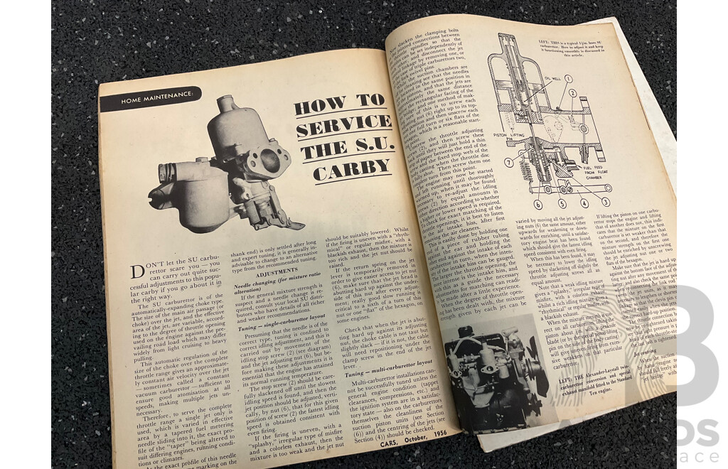 Collection of 11 Vintage Magazines,  Including CARS Today (1954-56) and WHEELS (1654,1957)