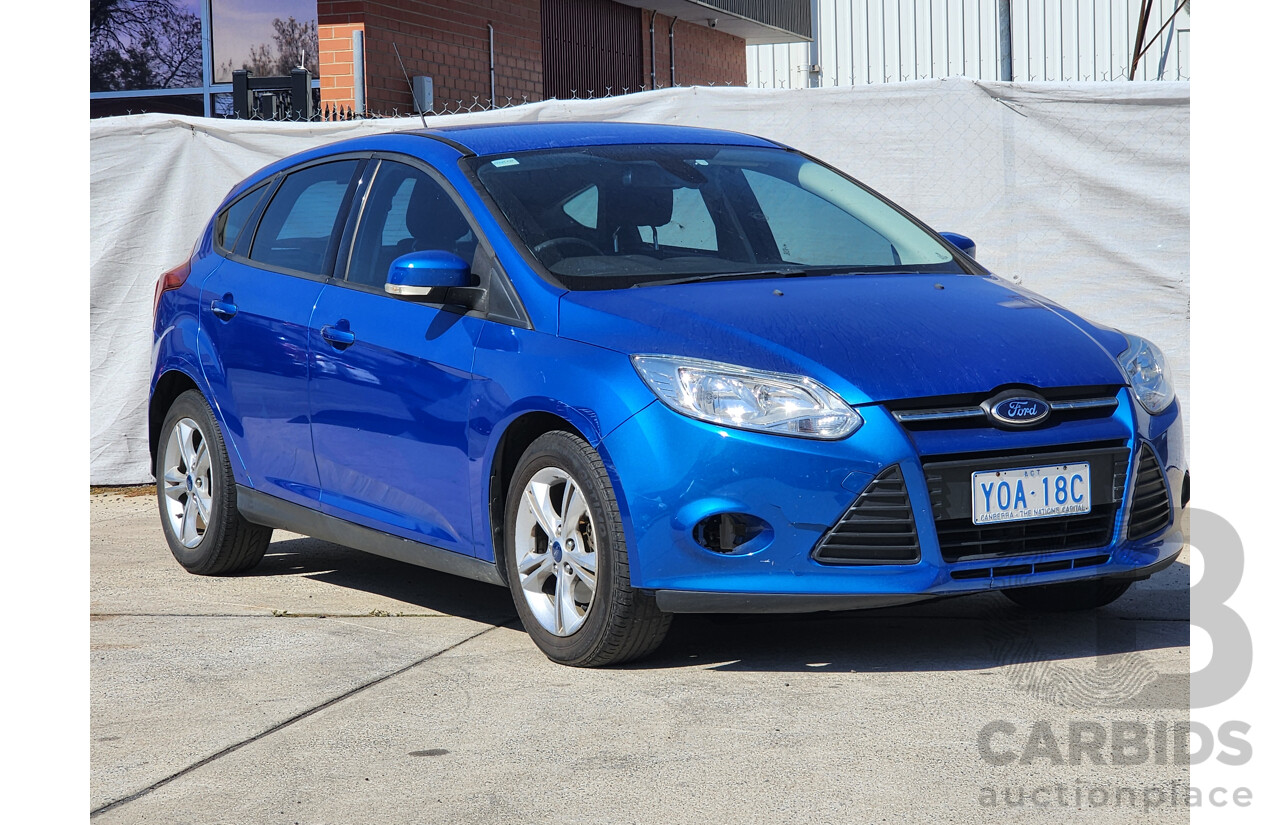 4/2013 Ford Focus Trend LW MK2 5d Hatchback Blue 2.0L