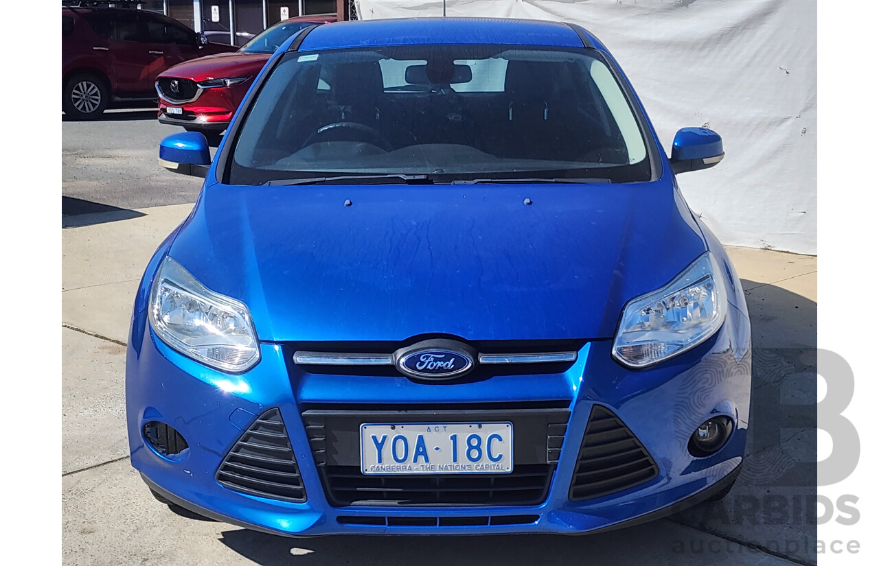4/2013 Ford Focus Trend LW MK2 5d Hatchback Blue 2.0L