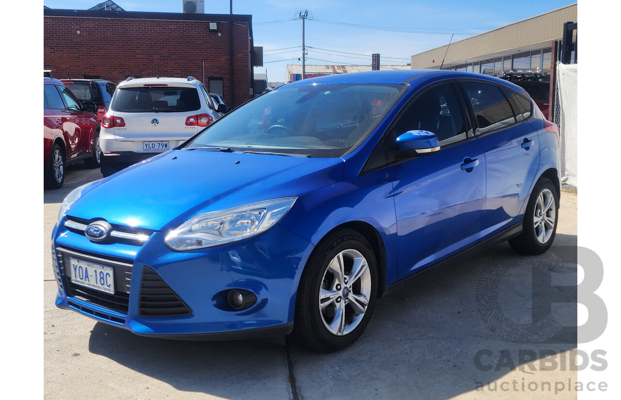4/2013 Ford Focus Trend LW MK2 5d Hatchback Blue 2.0L