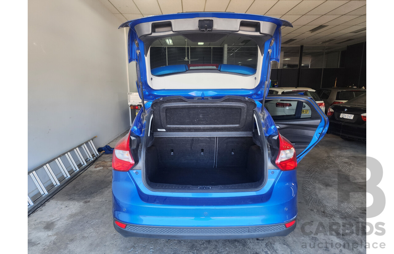 4/2013 Ford Focus Trend LW MK2 5d Hatchback Blue 2.0L