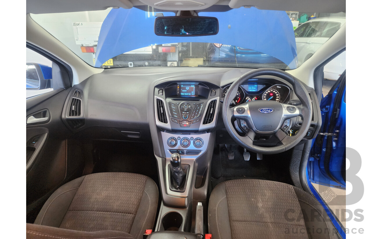 4/2013 Ford Focus Trend LW MK2 5d Hatchback Blue 2.0L