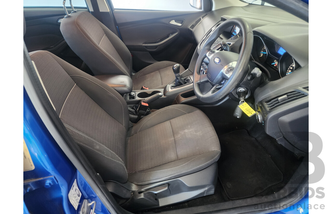 4/2013 Ford Focus Trend LW MK2 5d Hatchback Blue 2.0L