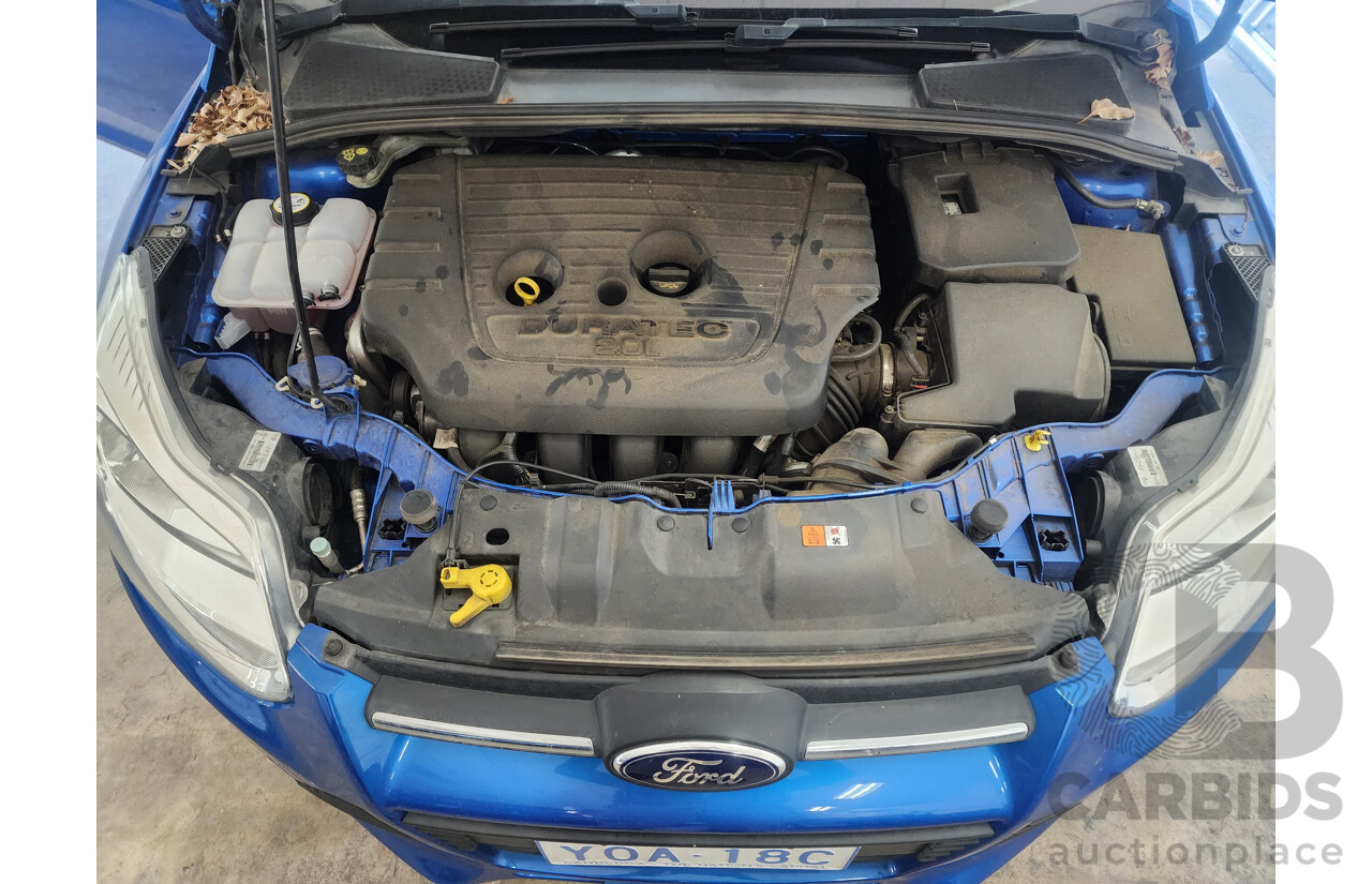 4/2013 Ford Focus Trend LW MK2 5d Hatchback Blue 2.0L