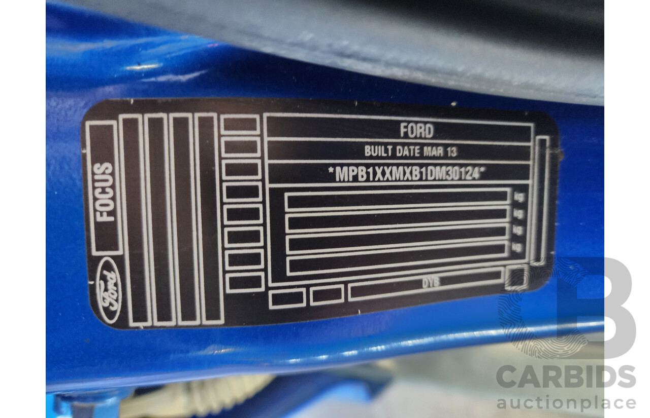 4/2013 Ford Focus Trend LW MK2 5d Hatchback Blue 2.0L