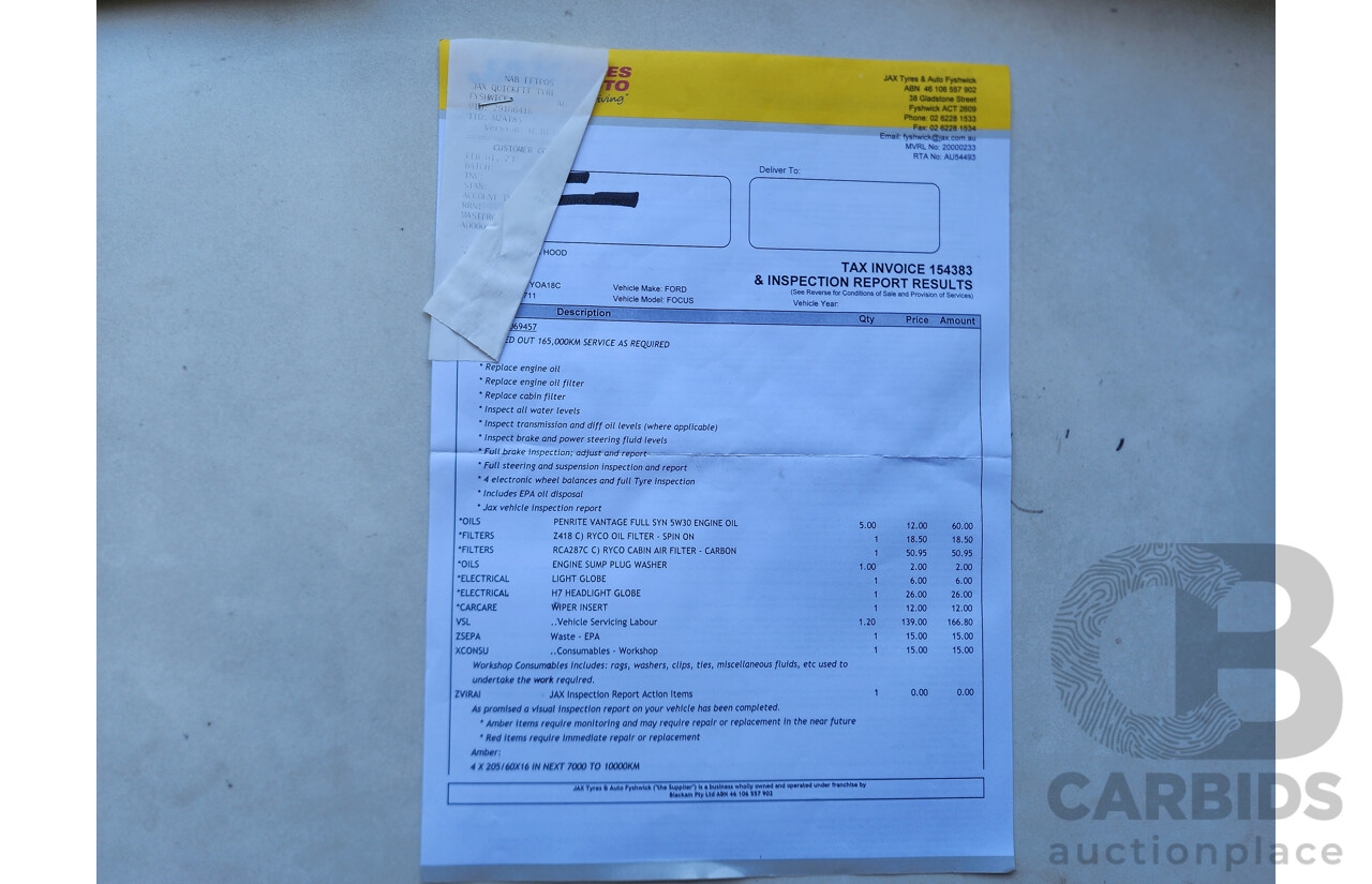 4/2013 Ford Focus Trend LW MK2 5d Hatchback Blue 2.0L