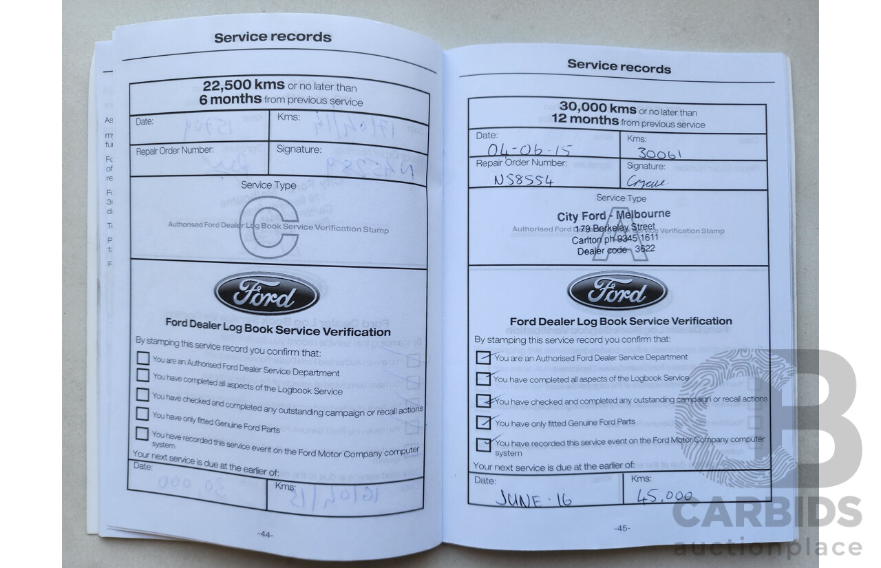 4/2013 Ford Focus Trend LW MK2 5d Hatchback Blue 2.0L