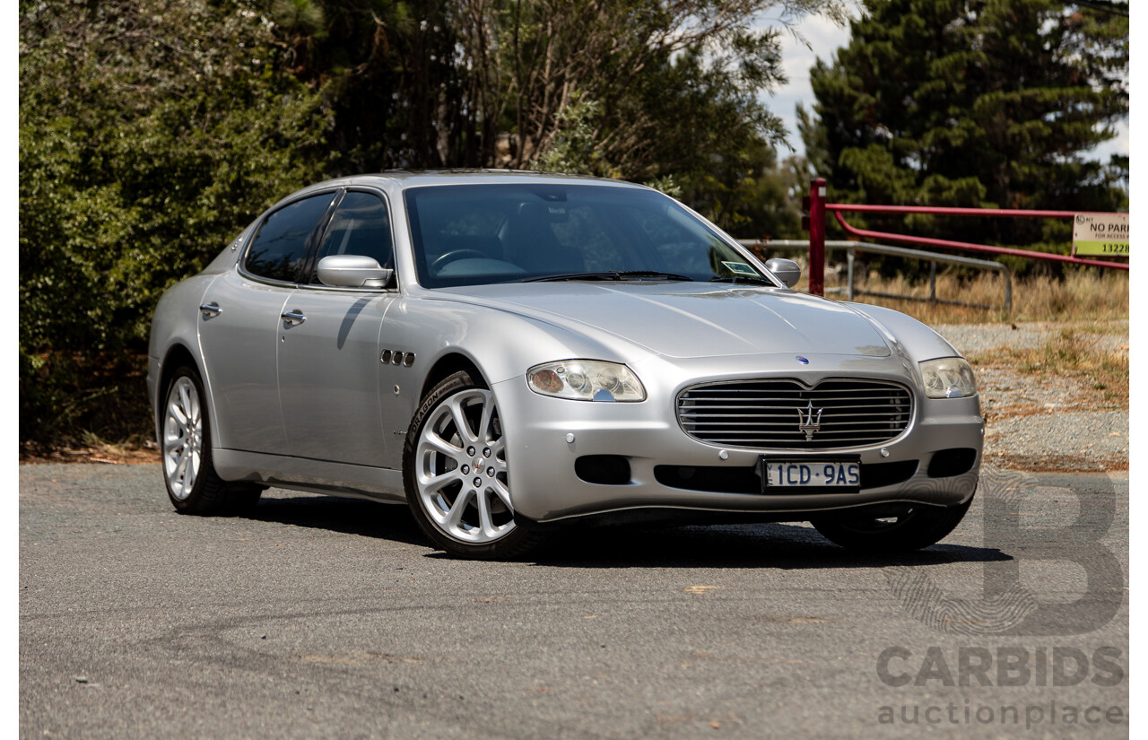 11/2005 Maserati Quattroporte 4d Sedan Grigio Nuvolari Silver V8 4.2L