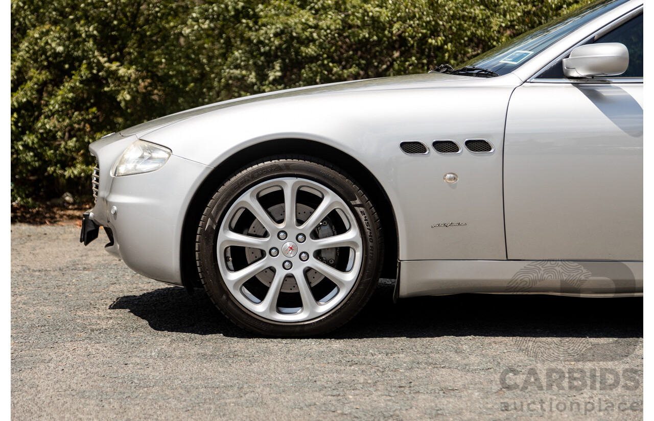 11/2005 Maserati Quattroporte 4d Sedan Grigio Nuvolari Silver V8 4.2L