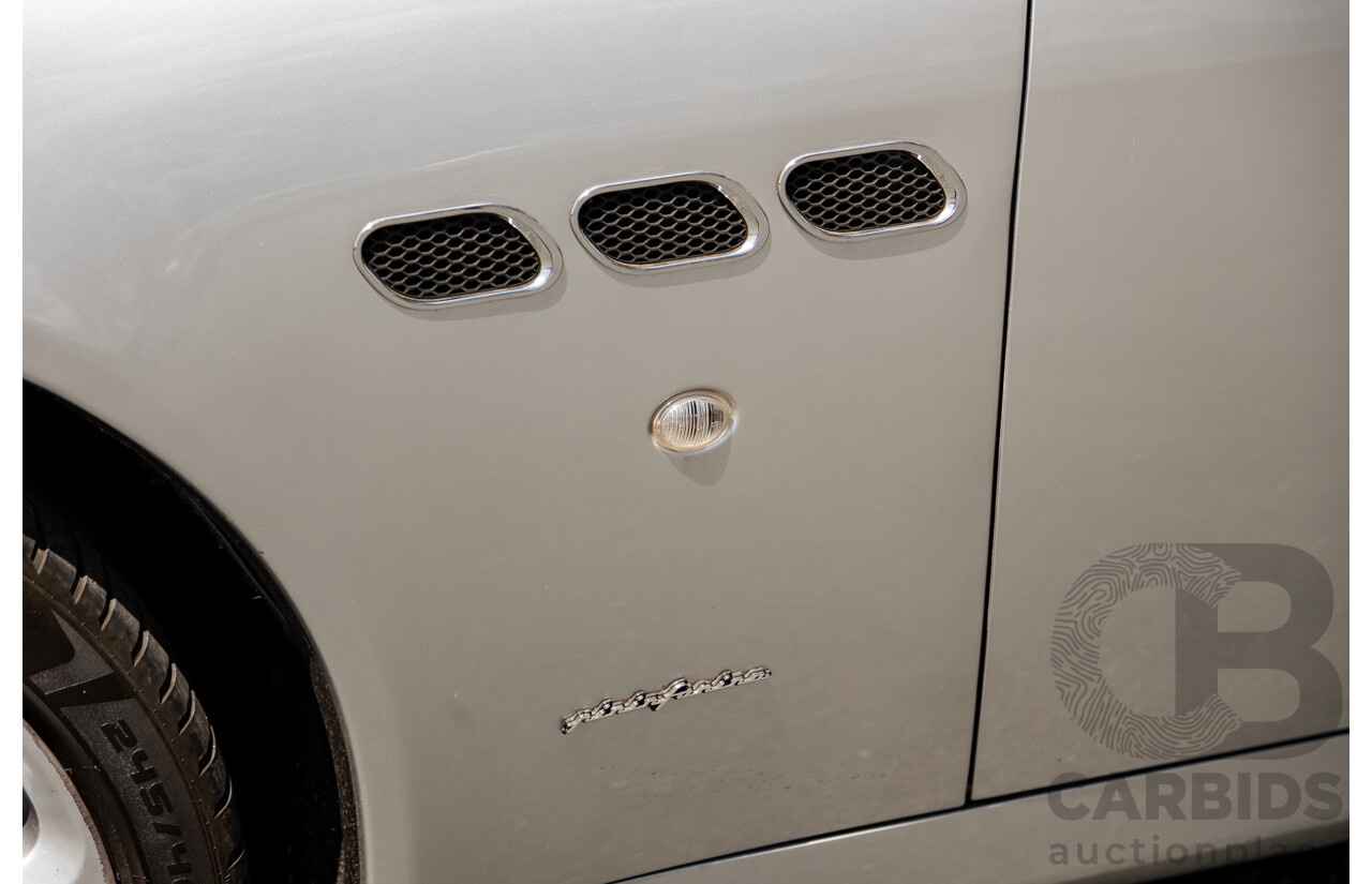 11/2005 Maserati Quattroporte 4d Sedan Grigio Nuvolari Silver V8 4.2L