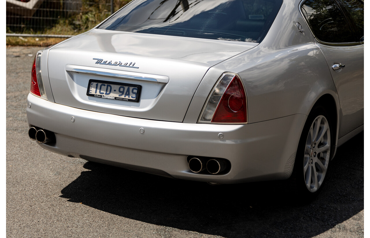 11/2005 Maserati Quattroporte 4d Sedan Grigio Nuvolari Silver V8 4.2L