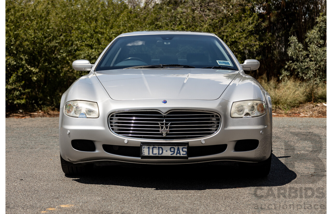 11/2005 Maserati Quattroporte 4d Sedan Grigio Nuvolari Silver V8 4.2L