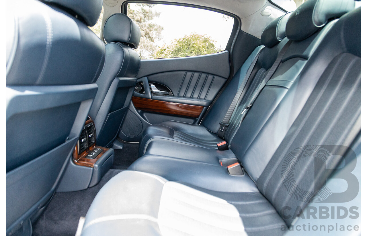 11/2005 Maserati Quattroporte 4d Sedan Grigio Nuvolari Silver V8 4.2L