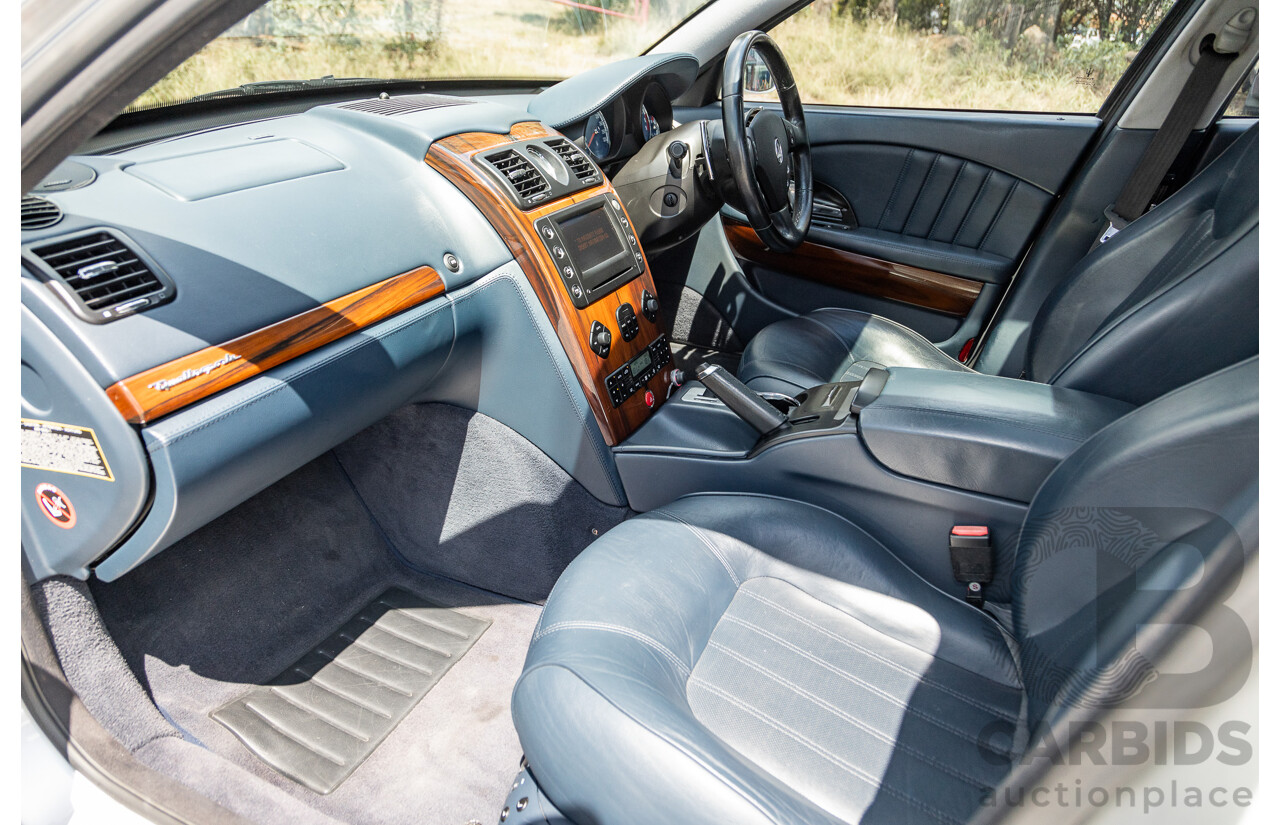 11/2005 Maserati Quattroporte 4d Sedan Grigio Nuvolari Silver V8 4.2L