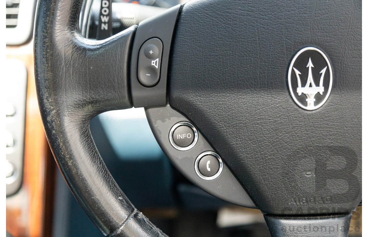 11/2005 Maserati Quattroporte 4d Sedan Grigio Nuvolari Silver V8 4.2L