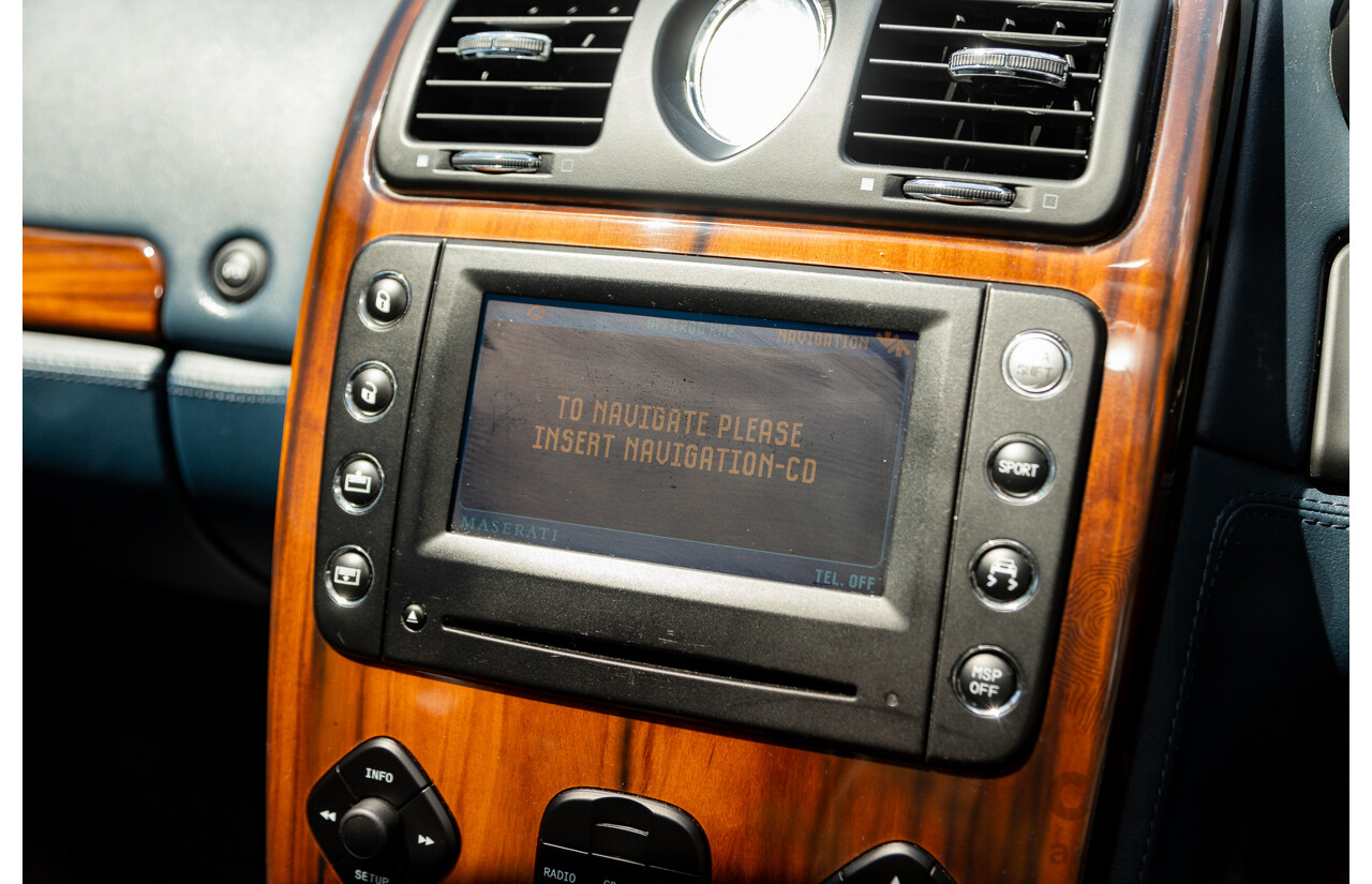 11/2005 Maserati Quattroporte 4d Sedan Grigio Nuvolari Silver V8 4.2L