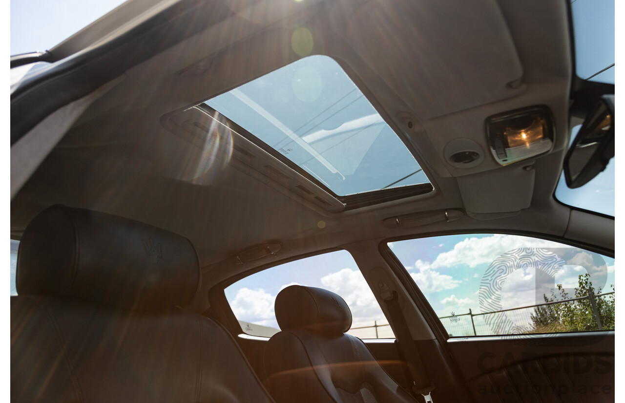 11/2005 Maserati Quattroporte 4d Sedan Grigio Nuvolari Silver V8 4.2L