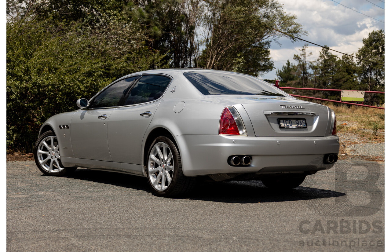 11/2005 Maserati Quattroporte 4d Sedan Grigio Nuvolari Silver V8 4.2L