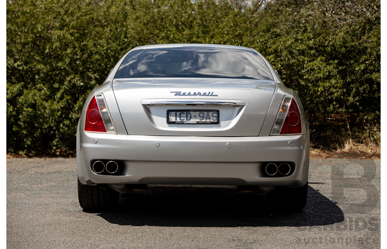 11/2005 Maserati Quattroporte 4d Sedan Grigio Nuvolari Silver V8 4.2L