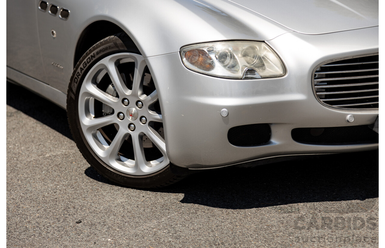 11/2005 Maserati Quattroporte 4d Sedan Grigio Nuvolari Silver V8 4.2L