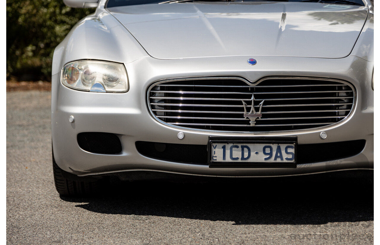 11/2005 Maserati Quattroporte 4d Sedan Grigio Nuvolari Silver V8 4.2L