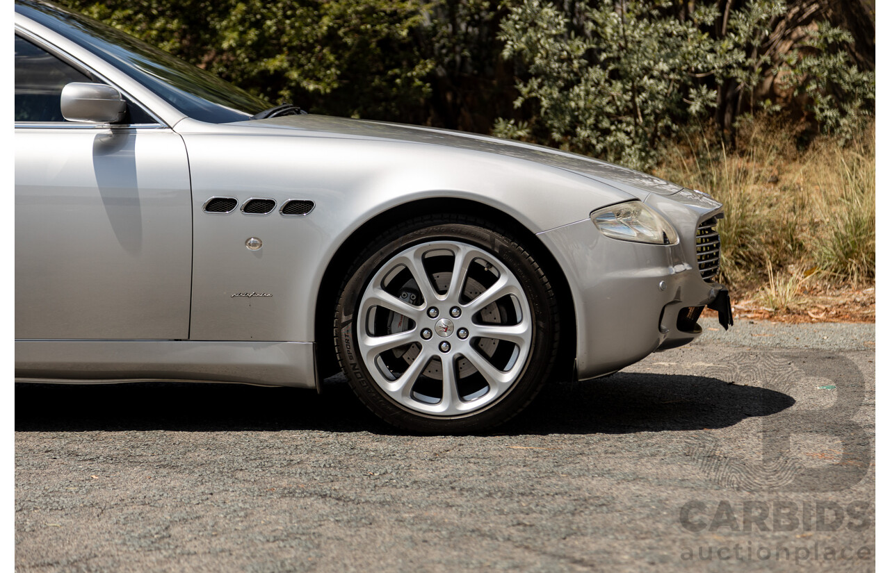 11/2005 Maserati Quattroporte 4d Sedan Grigio Nuvolari Silver V8 4.2L