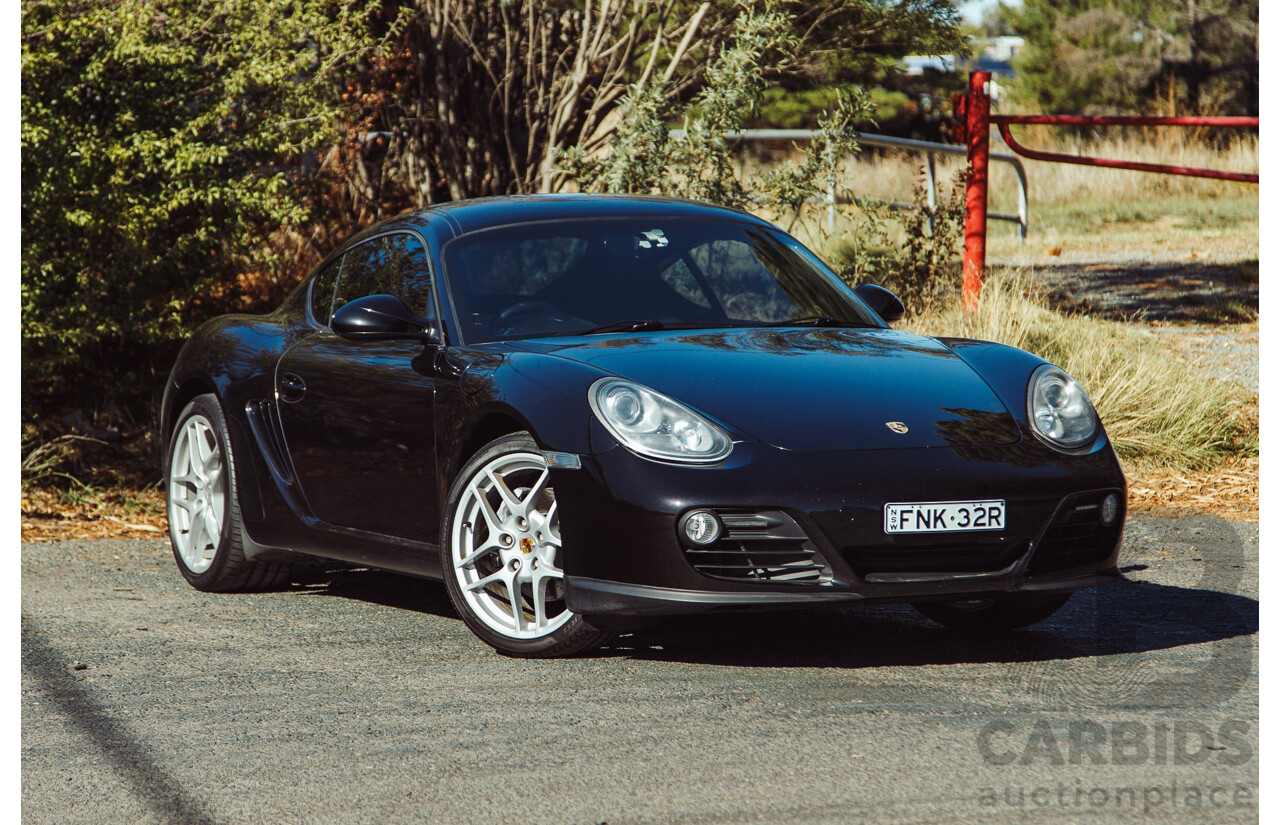 8/2011 Porsche Cayman 987 MY11 2d Coupe Basalt Black Metallic 2.9L