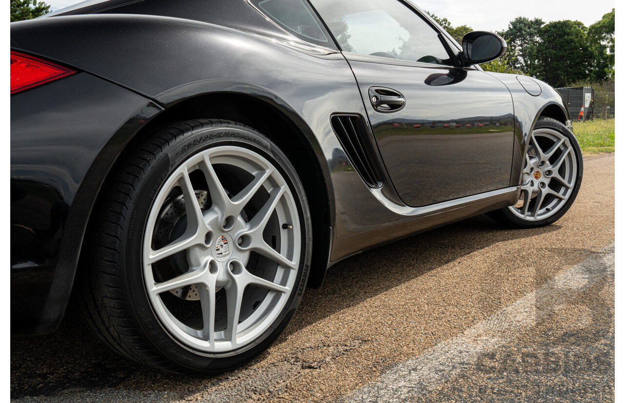 8/2011 Porsche Cayman 987 MY11 2d Coupe Basalt Black Metallic 2.9L