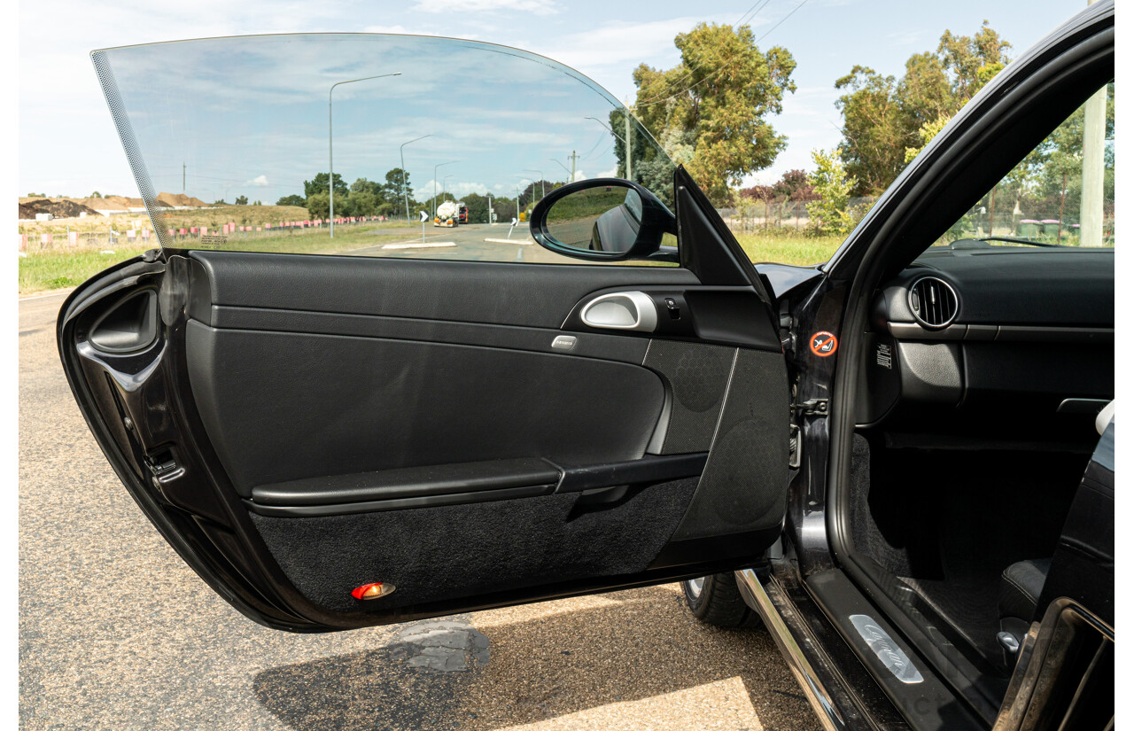 8/2011 Porsche Cayman 987 MY11 2d Coupe Basalt Black Metallic 2.9L