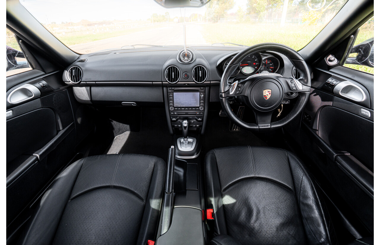 8/2011 Porsche Cayman 987 MY11 2d Coupe Basalt Black Metallic 2.9L