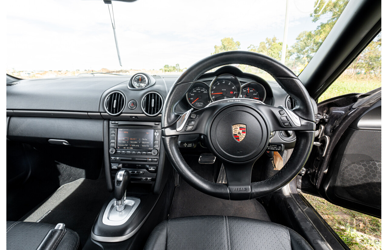 8/2011 Porsche Cayman 987 MY11 2d Coupe Basalt Black Metallic 2.9L