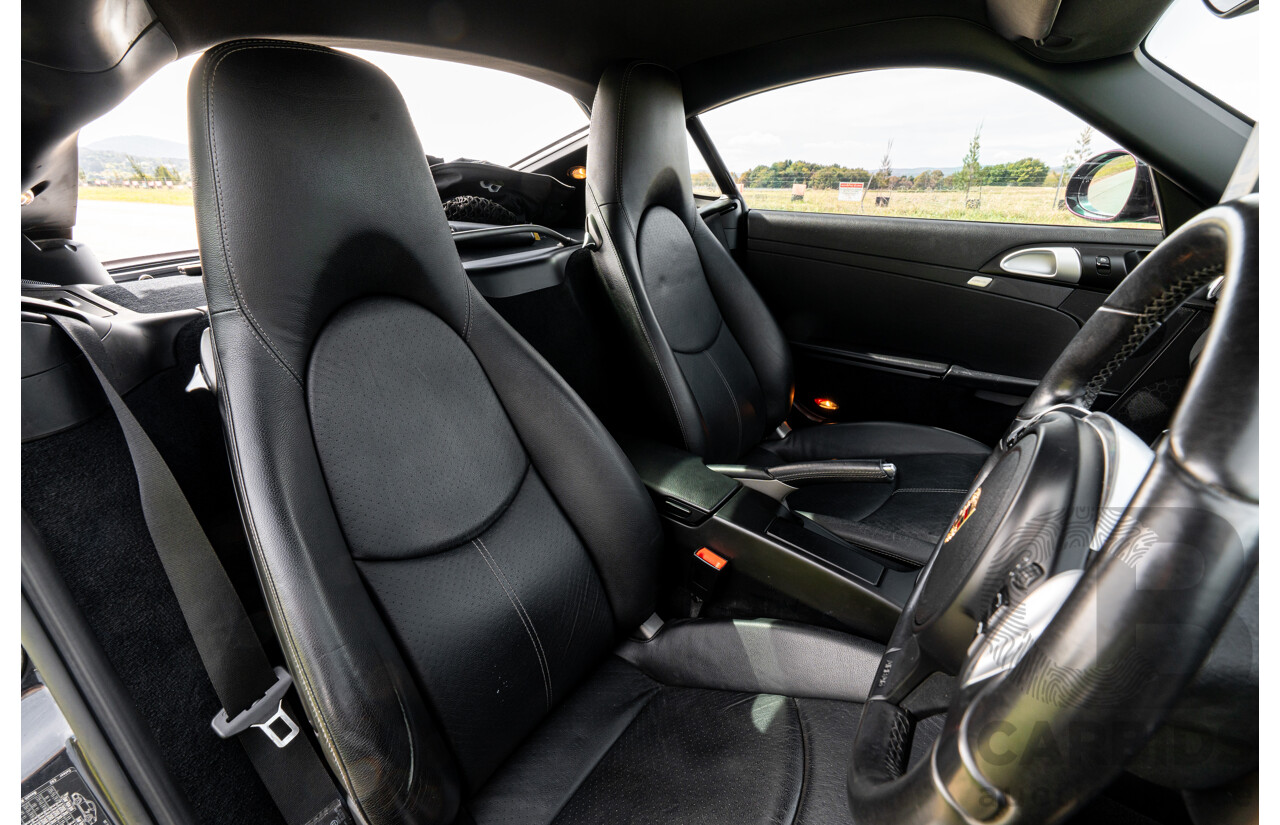 8/2011 Porsche Cayman 987 MY11 2d Coupe Basalt Black Metallic 2.9L